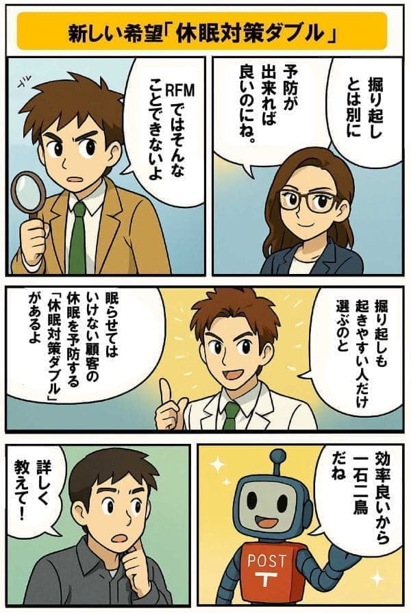 休眠予防のCRM